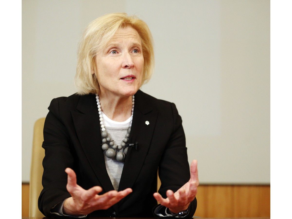 File photo from 2016 of former Carleton University president Roseann Runte. File photo from 2016 of former Carleton University president Roseann Runte.