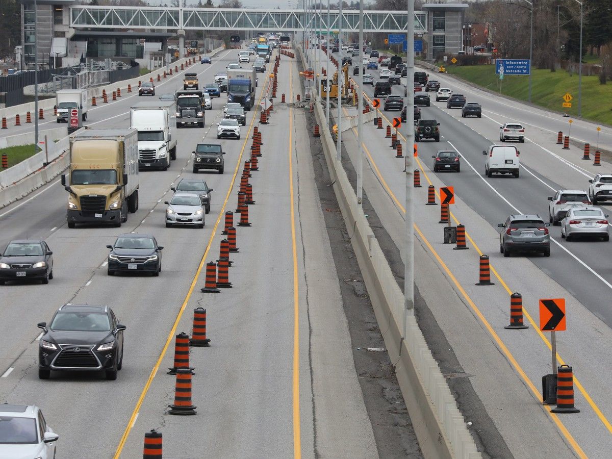Why traffic is so bad on Highway 417 in Ottawa … again