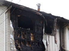 One person has died following a fire in a townhouse on Russell Road late Thursday night. Firefighters were called to the 1600 block of Russell Road, near Industrial Avenue, at 10:48 p.m. Ottawa Police were on the scene Friday morning.