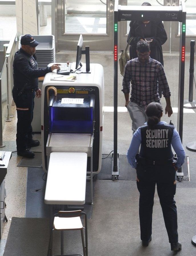  Enhanced security measures requiring visitors to pass through metal detectors were installed at Ottawa City Hall in May 2025.