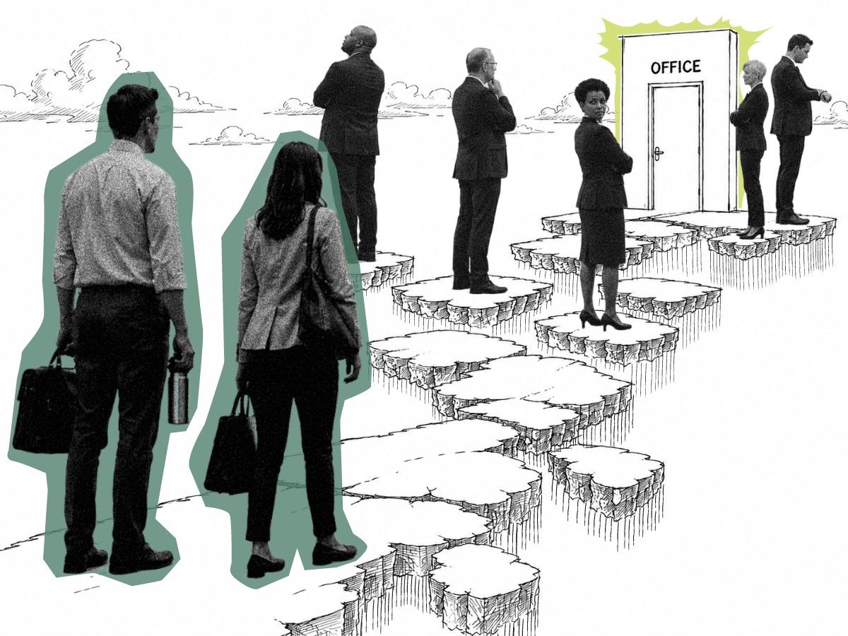  A public servant asks about return to work processes. Illustration by Rob Cross