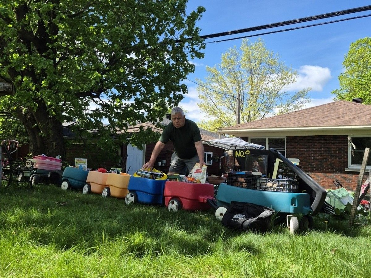 Grant Gilliland is known well by his Nepean community for his charitable contributions and bike repairs. He’s currently getting his wagon train ready for book giveaways at Bel Air’s summerfest June 6. Grant Gilliland is known well by his Nepean community for his charitable contributions and bike repairs. He’s currently getting his wagon train ready for book giveaways at Bel Air’s summerfest June 6.