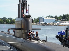 South Korean Submarine in Victoria