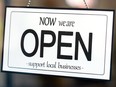 Store open sign