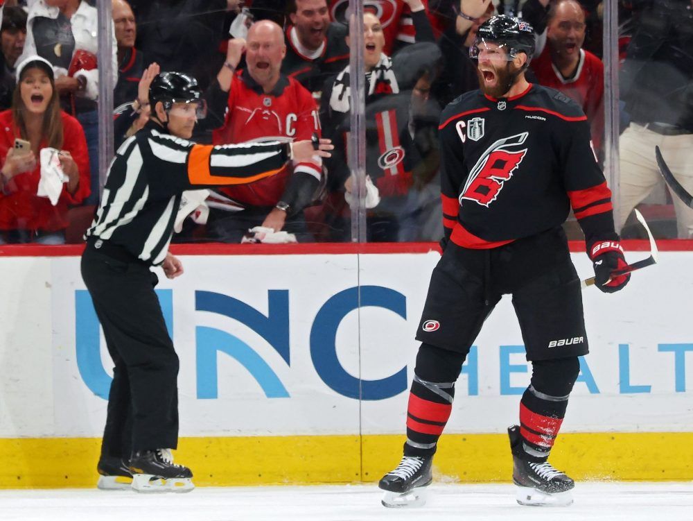 Hurricanes' Staal extends historic goal streak, Carolina wins Game 5 of Stanley Cup Final