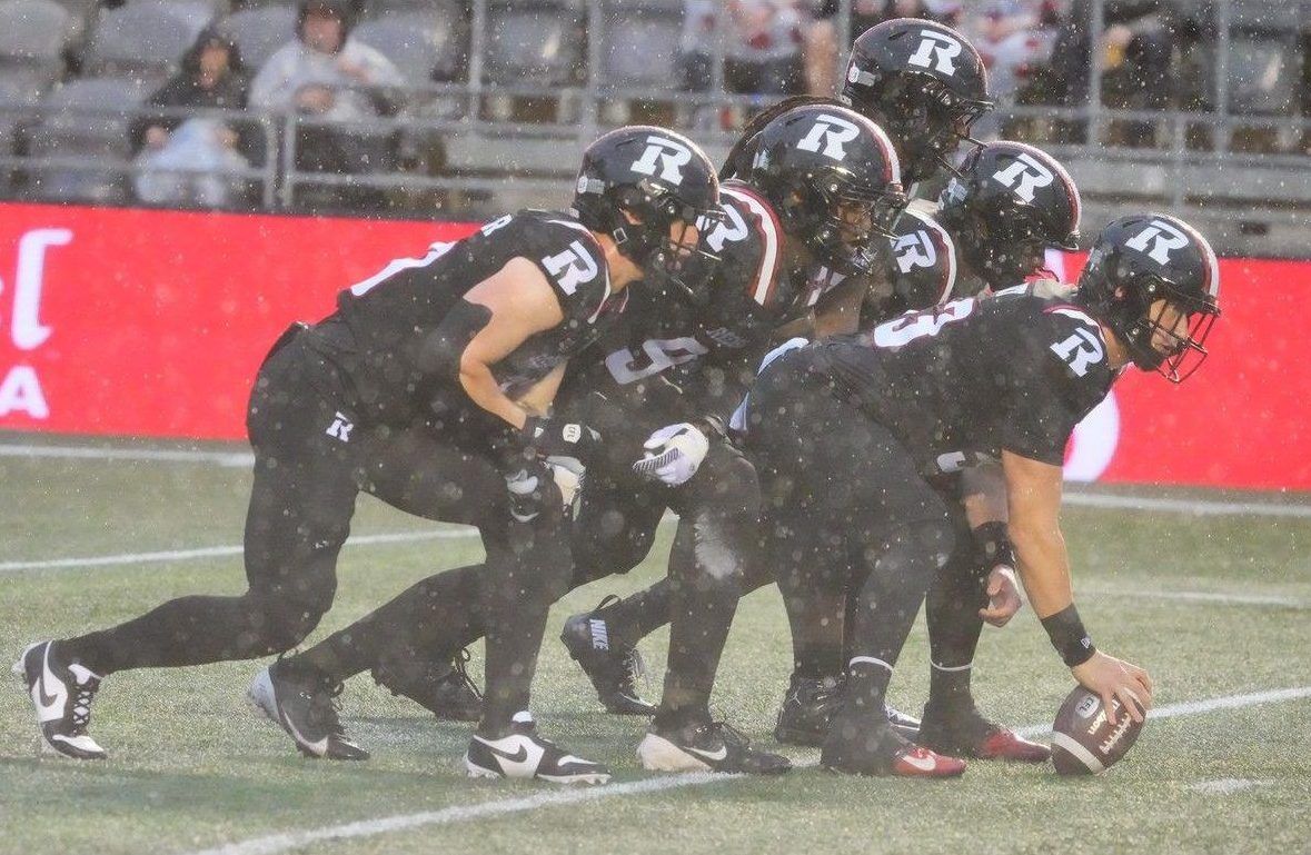 It was yet another wet night at TD Place as the Ottawa Redblacks played the Edmonton Elks on June 6, 2026. It was yet another wet night at TD Place as the Ottawa Redblacks played the Edmonton Elks on June 6, 2026.