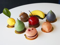 A selection of trompe l'oeil in fruity flavours.