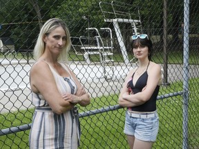Natalie Patrick and her daughter Rebecca Marion