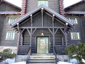 A file photo of Chateau Montebello from February 2024