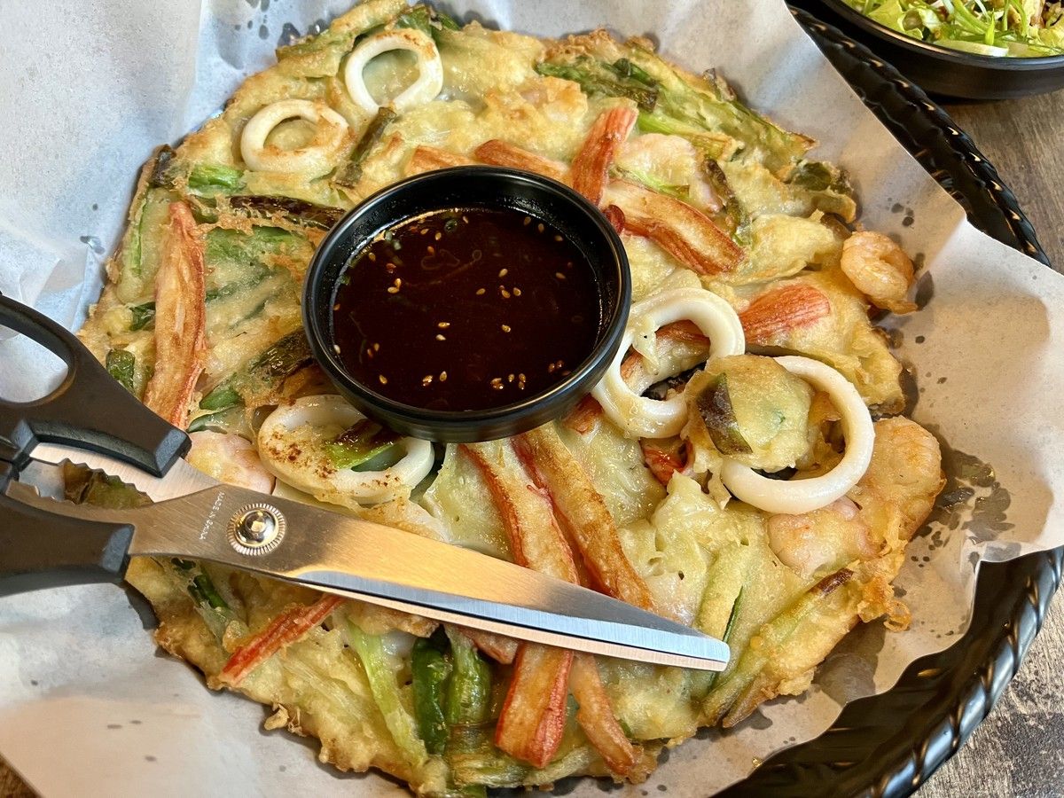 seafood pancake