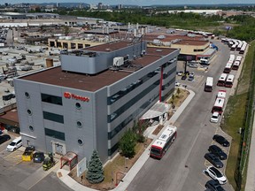 OC Transpo Headquarters on St. Laurent Boulevard in Ottawa.