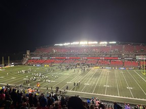 TD Place south-side stands