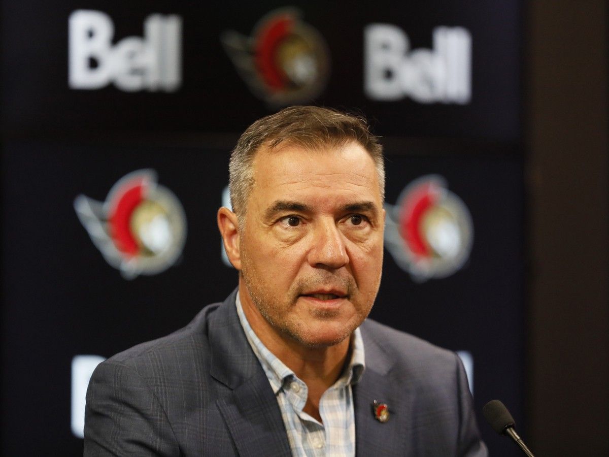 Steve Staios Senators General Manager