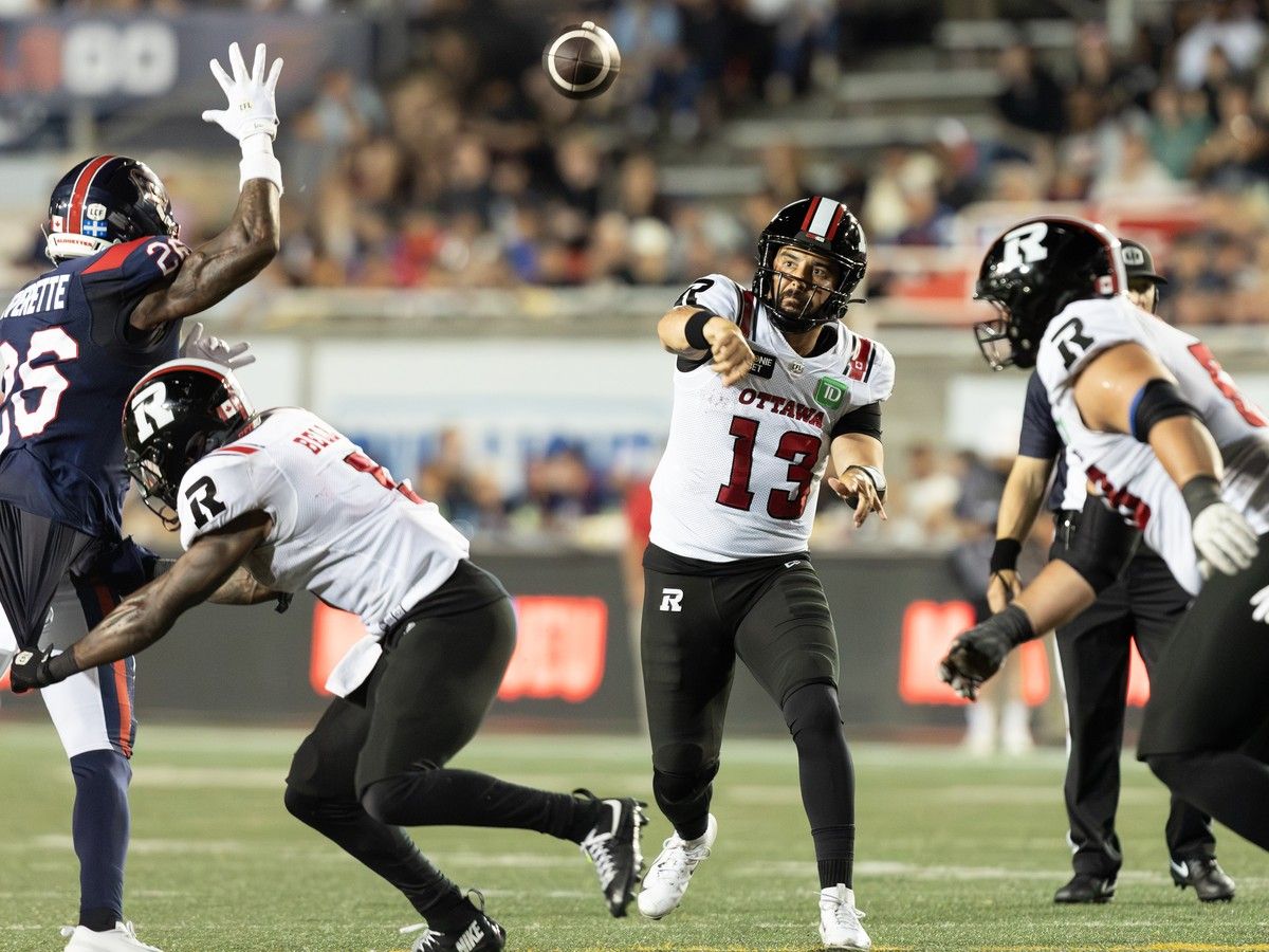 How the Ottawa Redblacks' QB tandem of Jake Maier and the thick-bearded "MTB" came to be