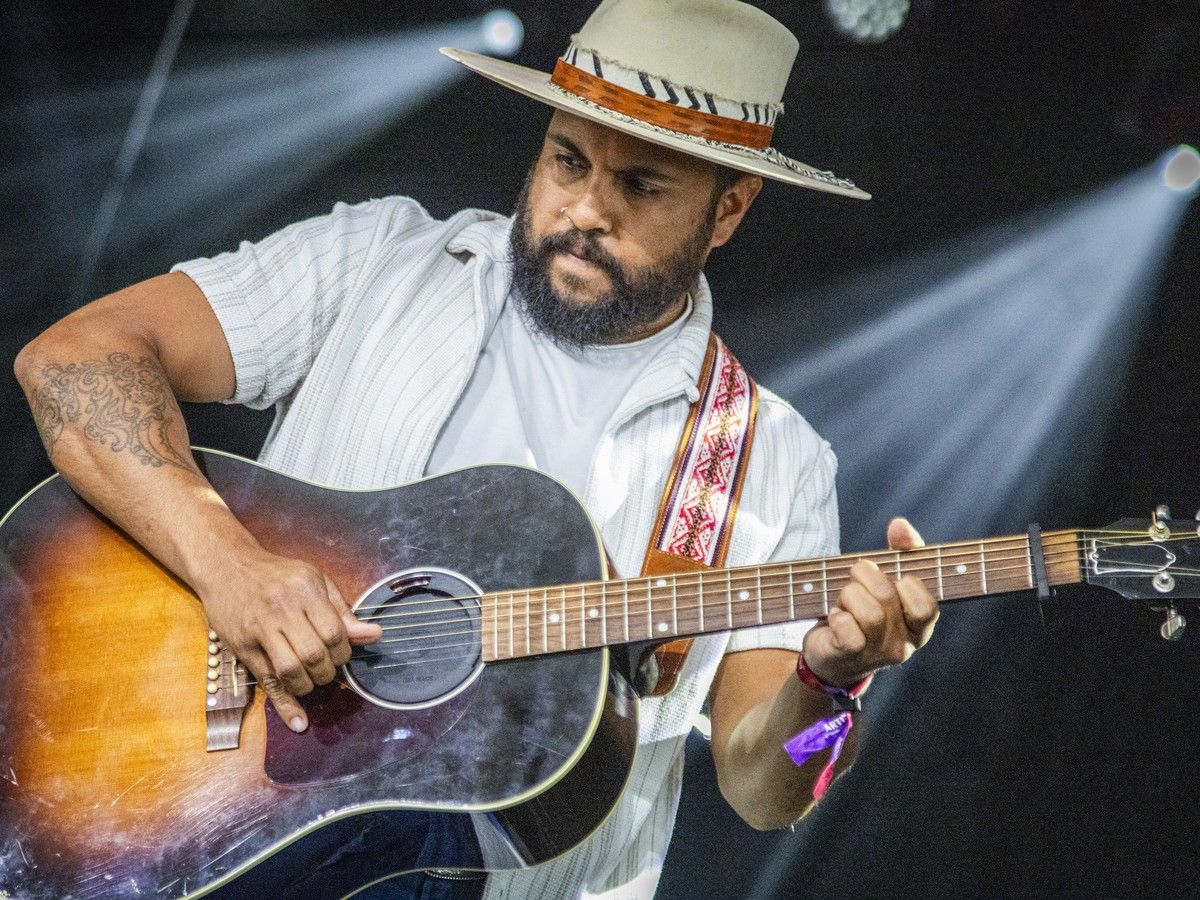 Mikhail Laxton performs on the LeBreton Stage during Ottawa Bluesfest at LeBreton Flats on Saturday, July 11, 2026. Mikhail Laxton performs on the LeBreton Stage during Ottawa Bluesfest at LeBreton Flats on Saturday, July 11, 2026.
