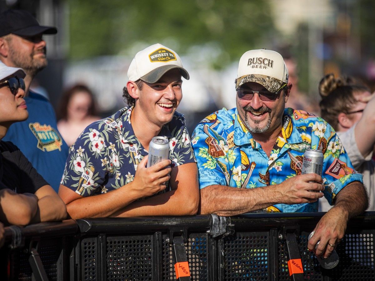 Music fans gathered at LeBreton Flats for another evening of performances at Ottawa Bluesfest on Saturday, July 11, 2026. Music fans gathered at LeBreton Flats for another evening of performances at Ottawa Bluesfest on Saturday, July 11, 2026.