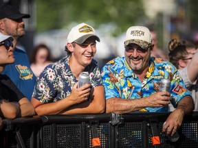 Music fans gathered at LeBreton Flats for another evening of performances at Ottawa Bluesfest on Saturday, July 11, 2026.