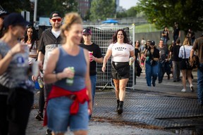 The bad weather passed and the sun poked through as Ottawa Bluesfest kicked off at LeBreton Flats, Saturday, July 18, 2026.