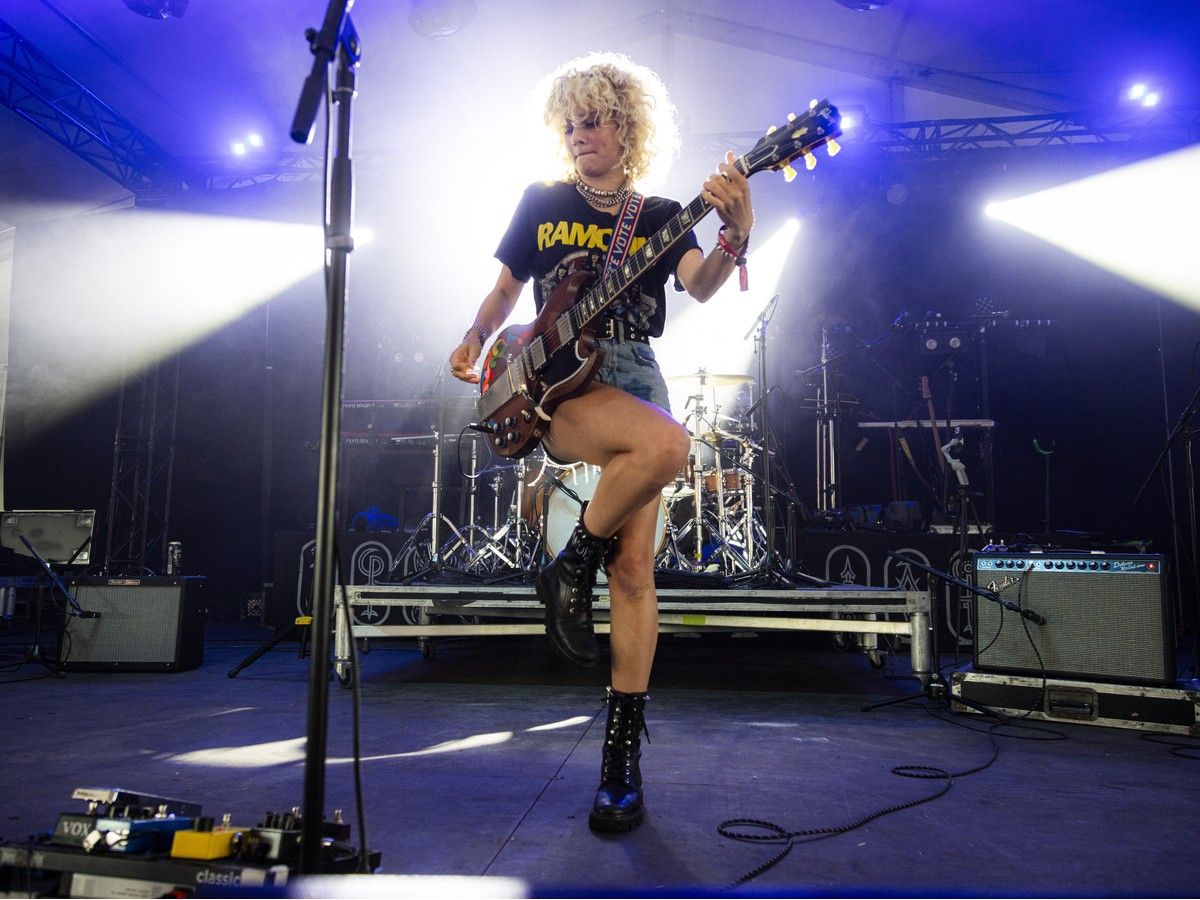 OTTAWA — Grace Bowers performs on the LeBreton Stage during Ottawa Bluesfest at LeBreton Flats, Saturday, July 18, 2026.Photo by Ashley Fraser, Postmedia. OTTAWA — Grace Bowers performs on the LeBreton Stage during Ottawa Bluesfest at LeBreton Flats, Saturday, July 18, 2026.Photo by Ashley Fraser, Postmedia.