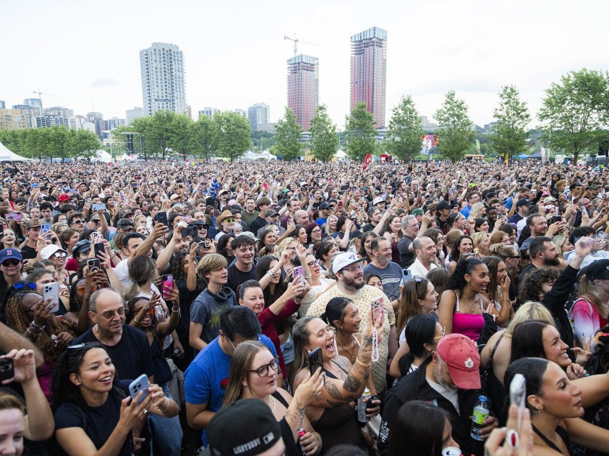 OTTAWA — Fans gathered in front of the RBC Stage during Ottawa Bluesfest at LeBreton Flats, Saturday, July 18, 2026. Photo by Ashley Fraser, Postmedia. OTTAWA — Fans gathered in front of the RBC Stage during Ottawa Bluesfest at LeBreton Flats, Saturday, July 18, 2026. Photo by Ashley Fraser, Postmedia.