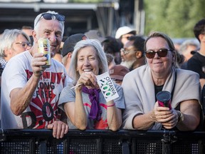 Fans were ready for The Sheepdogs at the RBC Stage during Ottawa Bluesfest, Sunday, July 19, 2026.