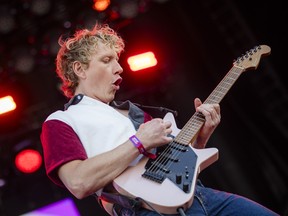Wakefield-based alt-rock band Rebelle performs on the RBC Stage during Ottawa Bluesfest at LeBreton Flats, Sunday, July 19, 2026.