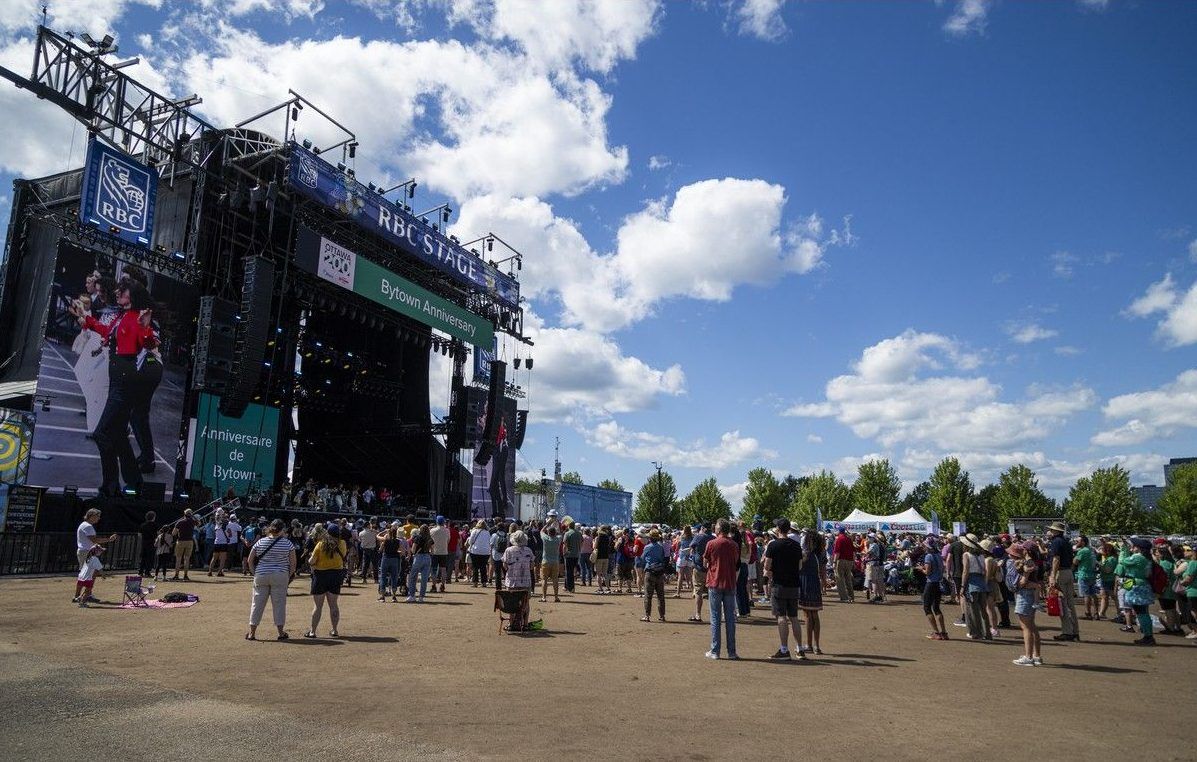 The extra chunk of free, daytime programming on Bluesfest’s final day was part of the Ottawa 200 celebrations. The extra chunk of free, daytime programming on Bluesfest’s final day was part of the Ottawa 200 celebrations.
