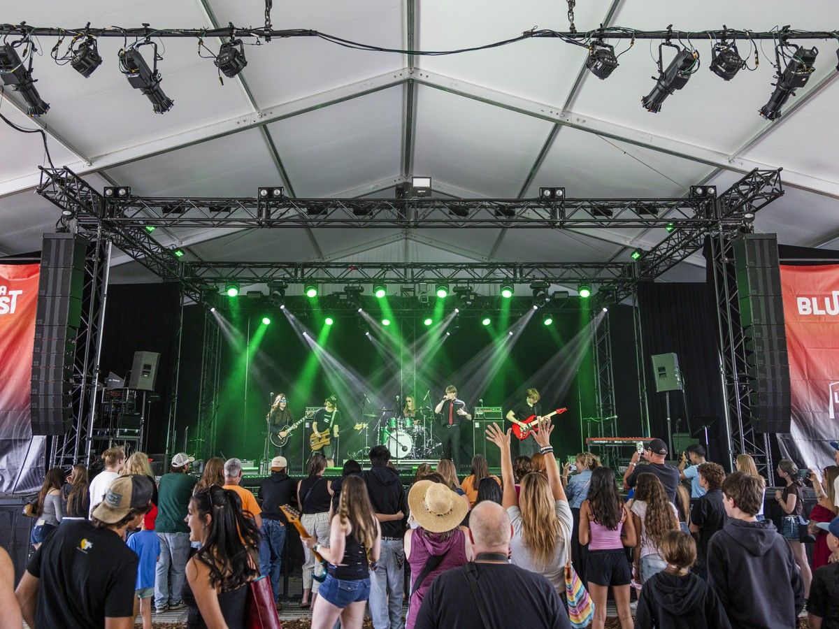 A showcase of high-school bands is a final-day tradition at Ottawa Bluesfest. A showcase of high-school bands is a final-day tradition at Ottawa Bluesfest.