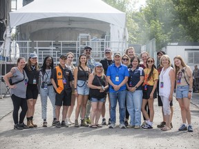 Ottawa Bluesfest executive and artistic director Mark Monahan is photographed at LeBreton Flats during Ottawa Bluesfest, Sunday, July 19, 2026. Monahan credits the Ottawa Bluesfest team for the festival's continued success year after year.