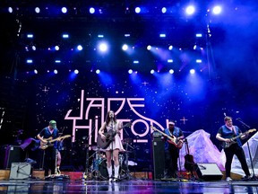 Jade Hilton performs at Ottawa Bluesfest at LeBreton Flats on Thursday, July 9, 2026.