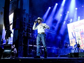Artist Cody Johnson performs