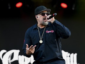B-Real of Cypress Hill performs during Bluesfest at LeBreton Flats on Friday.