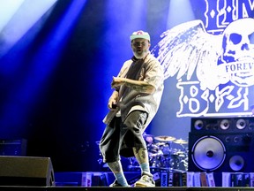 Limp Bizkit performs during Bluesfest at LeBreton Flats on Friday.