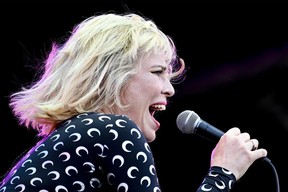 Natasha Bedingfield performs during Bluesfest at LeBreton Flats on Wednesday, July 15, 2026.