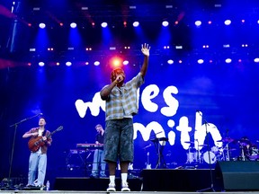 Myles Smith performs during Bluesfest at LeBreton Flats on Wednesday, July 15, 2026.