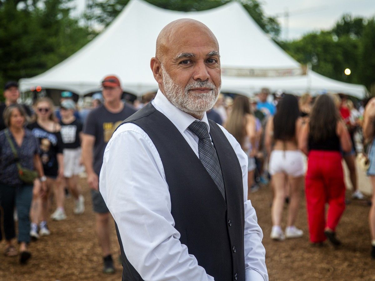 Kamal Assio at Bluesfest. Kamal Assio at Bluesfest.