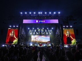 Ella Langley played to the biggest crowd of this year's Ottawa Bluesfest.