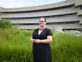 Allison Whitney, a Fulbright Canada scholar at the University of Carleton, says the Imax theatre a the Canadian Museum of History had historical significance.