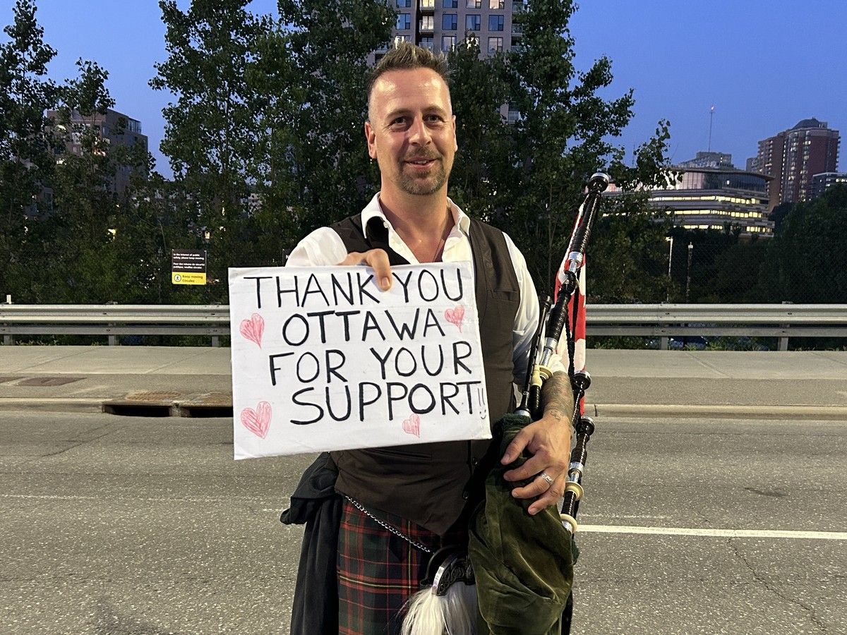 Nico Gravel said he plans to spend future Julys busking at festivals across Europe while continuing to live and work in Ottawa as an osteopath the rest of the year. Nico Gravel said he plans to spend future Julys busking at festivals across Europe while continuing to live and work in Ottawa as an osteopath the rest of the year.