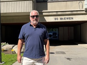 Gregory Brown, who moved his 86-year-old mother to a nearby hotel, says the city needs to issue a mandatory evacuation for residents of 30 McEwen.