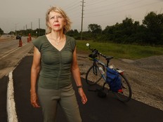 Coun. Theresa Kavanagh poses for a portrait near Moodie Drive.