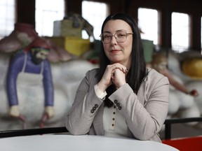 Victoria Williston, the executive director of the ByWard Market District Authority, poses in a file photo.