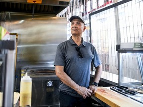 Gias Salim Uddin, owner of Shafali Bazaar