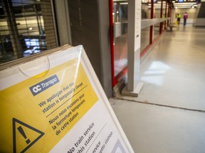 St-Laurent Station LRT closure 2024