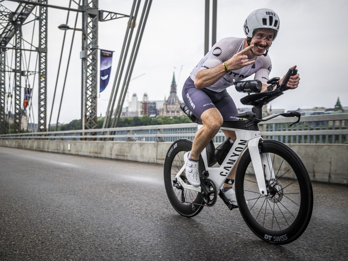 From a sea of carbon fibre bikes and high-tech race shoes to determined athletes chasing the finish line, competitors took on the 226-kilometre (140.6-mile) IRONMAN Canada-Ottawa course through Ottawa on Sunday, Aug. 2, 2026. From a sea of carbon fibre bikes and high-tech race shoes to determined athletes chasing the finish line, competitors took on the 226-kilometre (140.6-mile) IRONMAN Canada-Ottawa course through Ottawa on Sunday, Aug. 2, 2026.
