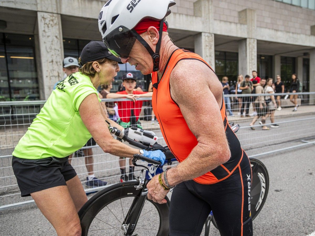 From a sea of carbon fibre bikes and high-tech race shoes to determined athletes chasing the finish line, competitors took on the 226-kilometre (140.6-mile) IRONMAN Canada-Ottawa course through Ottawa on Sunday, Aug. 2, 2026. From a sea of carbon fibre bikes and high-tech race shoes to determined athletes chasing the finish line, competitors took on the 226-kilometre (140.6-mile) IRONMAN Canada-Ottawa course through Ottawa on Sunday, Aug. 2, 2026.