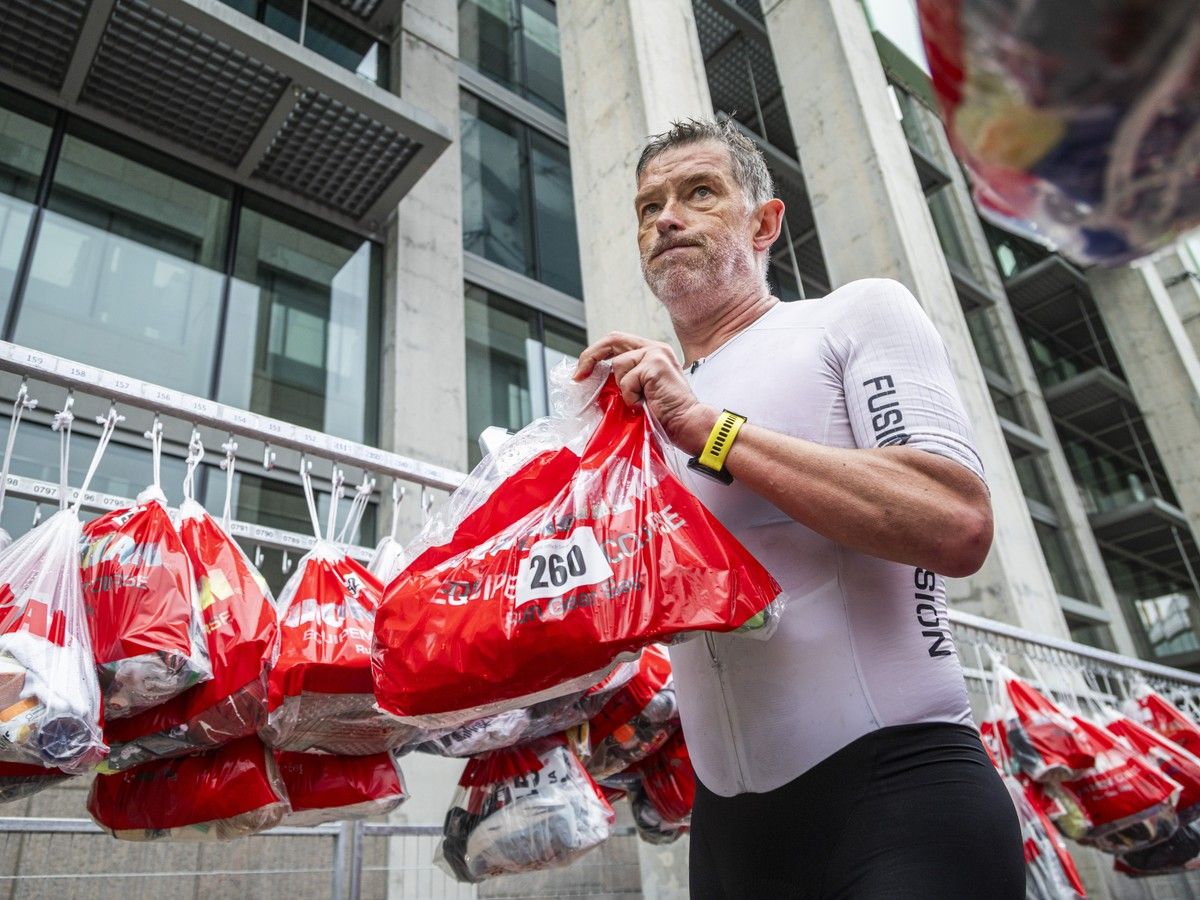 From a sea of carbon fibre bikes and high-tech race shoes to determined athletes chasing the finish line, competitors took on the 226-kilometre (140.6-mile) IRONMAN Canada-Ottawa course through Ottawa on Sunday, Aug. 2, 2026. From a sea of carbon fibre bikes and high-tech race shoes to determined athletes chasing the finish line, competitors took on the 226-kilometre (140.6-mile) IRONMAN Canada-Ottawa course through Ottawa on Sunday, Aug. 2, 2026.
