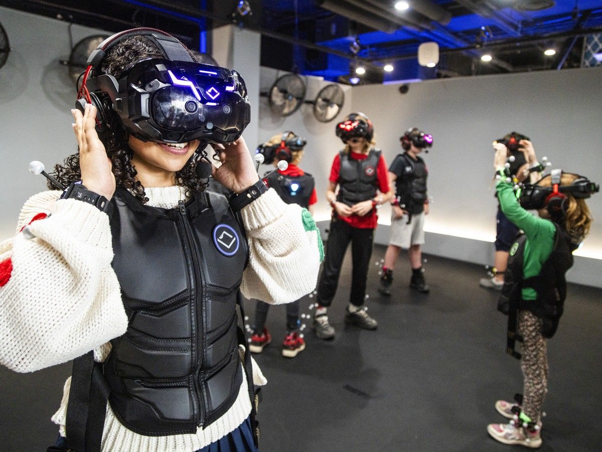 Ottawa Citizen reporter Abyssinia Abebe took part in a full-body virtual reality gaming experience at Sandbox VR in Ottawa's ByWard Market on Sunday, Aug. 9, 2026.