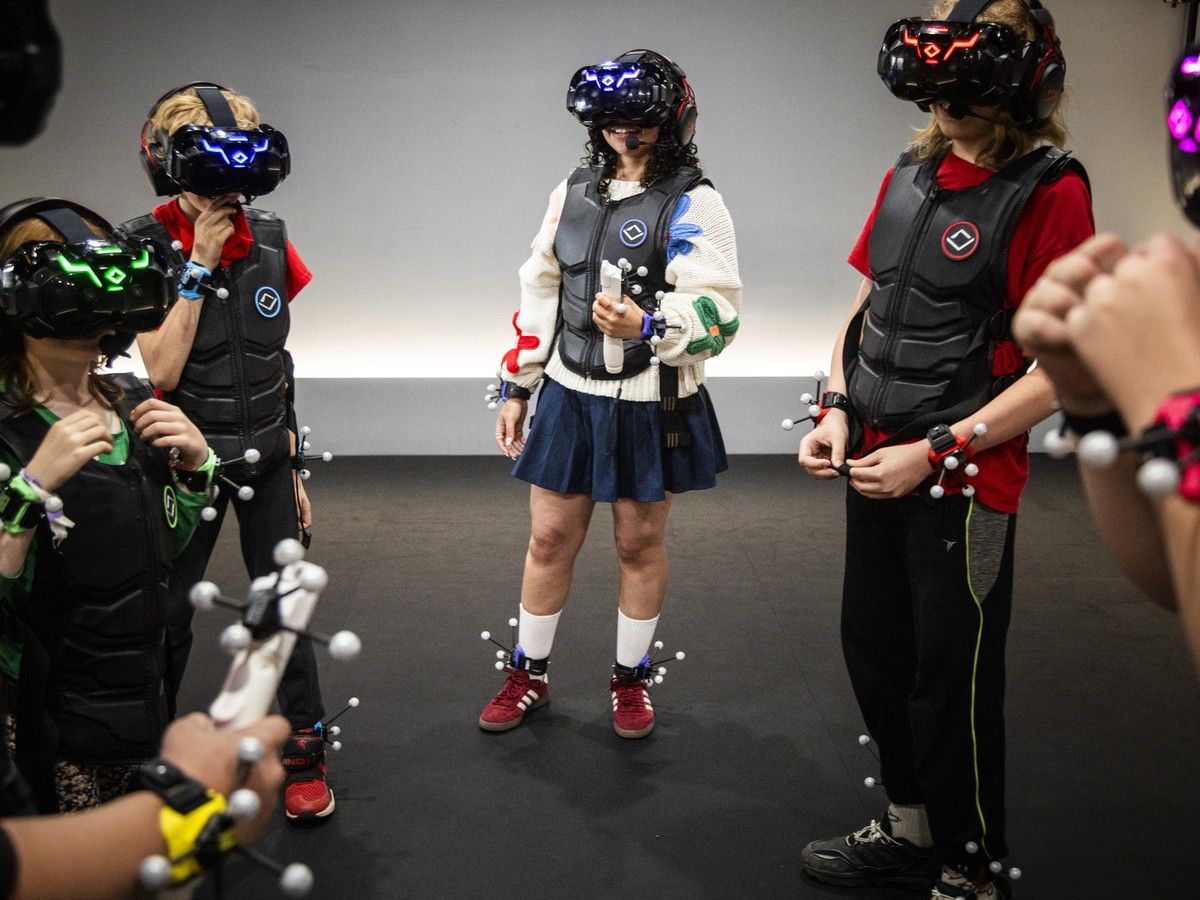 Ottawa Citizen reporter Abyssinia Abebe took part in a full-body virtual reality gaming experience at Sandbox VR in Ottawa's ByWard Market on Sunday, Aug. 9, 2026.
