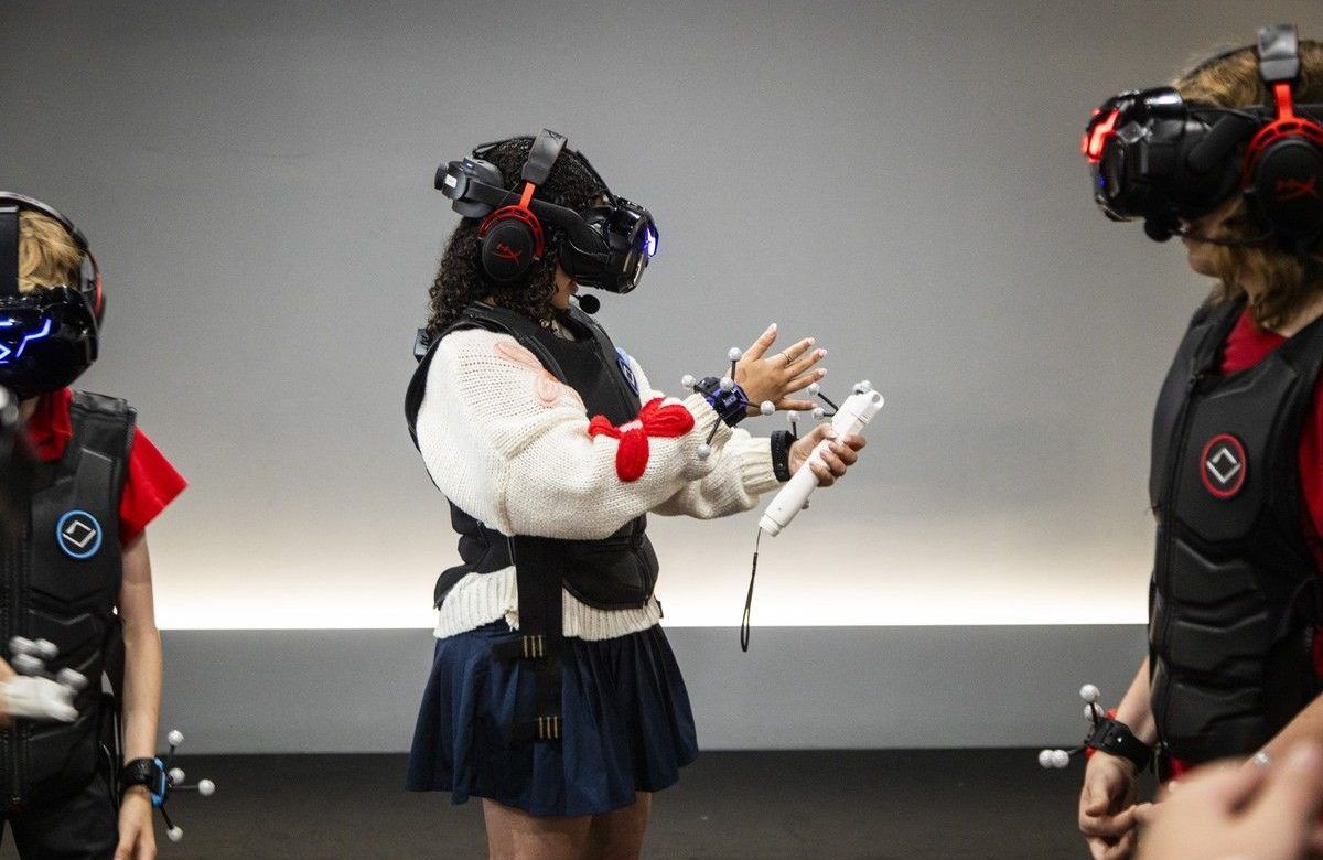 Ottawa Citizen reporter Abyssinia Abebe took part in a full-body virtual reality gaming experience at Sandbox VR in Ottawa's ByWard Market on Sunday, Aug. 9, 2026.